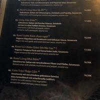 Part of menu   at Vegana Vietnamese Restaurant in Mannheim