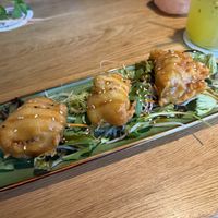 Auster Pilze frittiert  at Vegana Vietnamese Restaurant in Mannheim