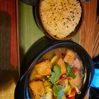 "ribs" in garlic/sweet sour sauce, this was closer to regular tofu but still good at Vegana Vietnamese Restaurant in Mannheim