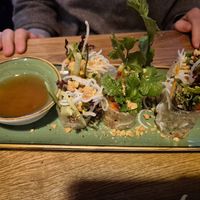 Summer rolls at Vegana Vietnamese Restaurant in Mannheim