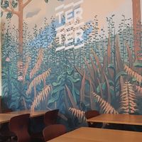 Mural magnifique at Terter in Brussels
