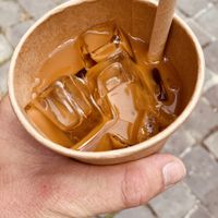 Café glacé….  at Terter in Brussels