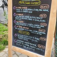 Terrasse menu at Terter in Brussels