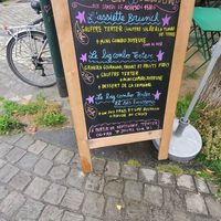 Brunch menu for w-e at Terter in Brussels