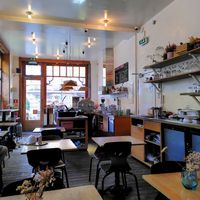 Eat-in space at Terter in Brussels