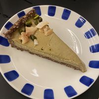 Pistachio tart  at Terter in Brussels