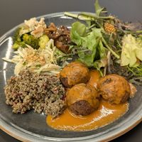 Tofu balls at Terter in Brussels