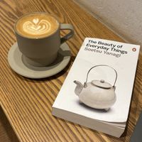 Best oat flat white I’ve ever had, and as a Londoner I’ve had a lot of good coffee.   at KURASU in Kyoto