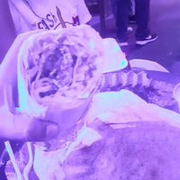 Kibe inside at Mr Bean Laden in Sao Paulo