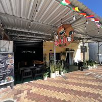 The restaurant    at Fer's Grill House in Puerto Baquerizo Moreno