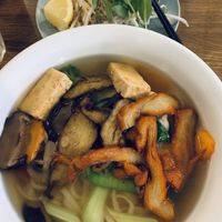 Vegan pho  at Vietfood Springwood in Springwood