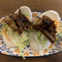 Mock duck bao buns  at Vietfood Springwood in Springwood