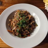 Vegan Pad Thai at Trader Vic's Seychelles in Mahe