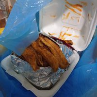 Each burger includes a portion of fries at Rebel's Diner in Cuernavaca