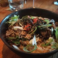 Yummy udon at Lesser Panda Ramen in Hamburg