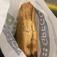   at Greggs in East London