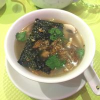 house soup at Vegebowl in Paris