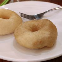 Apple Doughnuts at Vegebowl in Paris