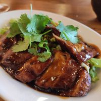 Canard laqué (8€) at Vegebowl in Paris