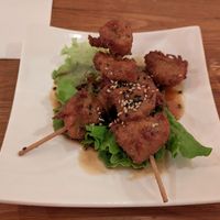 Yakitori at Vegebowl in Paris