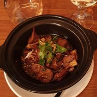 Caramelised 'chicken' at Vegebowl in Paris