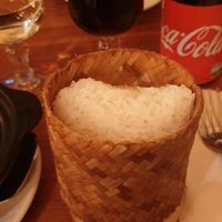 Sticky rice at Vegebowl in Paris