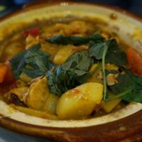 Curry clay-pot at Vegebowl in Paris