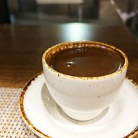 Classic haykakan surch (Armenian coffee) at Jean's Bistro in Yerevan