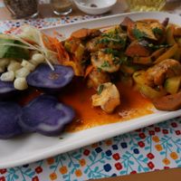 Anticucho Yami Style. at Yami in Lima