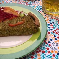 Entrada: quiche at Yami in Lima