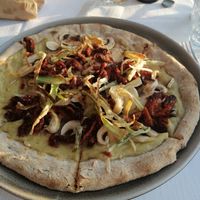 Pizza vegan at Grand Cafe San Marco in Valeggio Sul Mincio