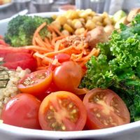 Buddha bowl at Quinoa in Las Condes