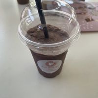 Vegan fasting(?) chocolate milkshake  at Bon Bonheur in Rhodes