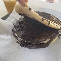 Good amount of toppings (all vegan)  at Bon Bonheur in Rhodes