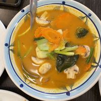 Vegan Tom Yum Soup  at Eat Thai in Guelph