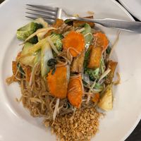Vegan Pad Thai with Tofu  at Eat Thai in Guelph