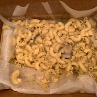 "Shroom mac & cheez" to go at the HOOT in Columbia