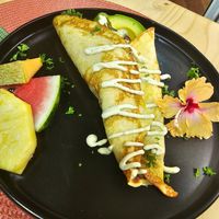 Crepa salada at Lewis's House in Puerto Viejo De Talamanca