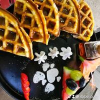 Wafles at Lewis's House in Puerto Viejo De Talamanca