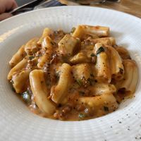Mushroom pasta  at Zum Beispiel in Porvoo