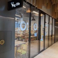 Indoor entrance at Veg Life - Einsteinova in Bratislava