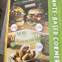 Menu  at Babaluu in Budva