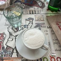 Cappuccino with soy milk  at Babaluu in Budva