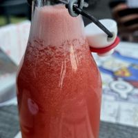 Grapefruit juice at Babaluu in Budva