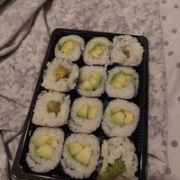 Avocado maki roll at Homu Sushi Bar in Rhodes