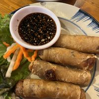Spring rolls  at Viet Nam Ao BaBa in Hiroshima