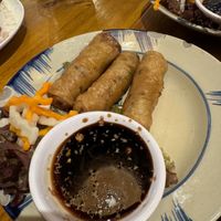 Sorry, I eat one of them first. Whoops lol  at Viet Nam Ao BaBa in Hiroshima