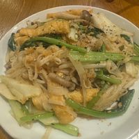 Vegan fried veggie noodles  at Viet Nam Ao BaBa in Hiroshima