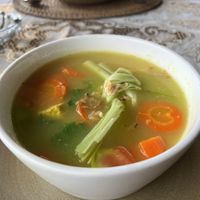 Curry Soup   at Munduk Farm House in Munduk