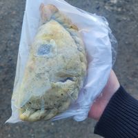 Cauliflower and Chickpea Pasty at Becws Islyn Bakery Ltd in Gwynedd